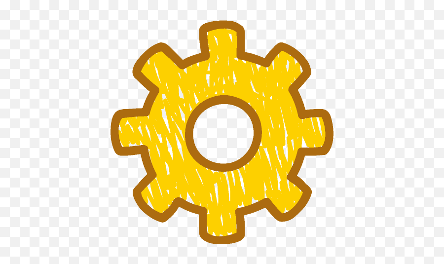 Setting Icon - Transparent Cog Cartoon Png,Settings Icon Png