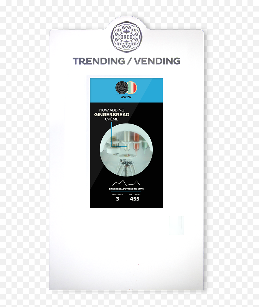 Oreo Trending Vending Maya Design - Vertical Png,Oreo Logo