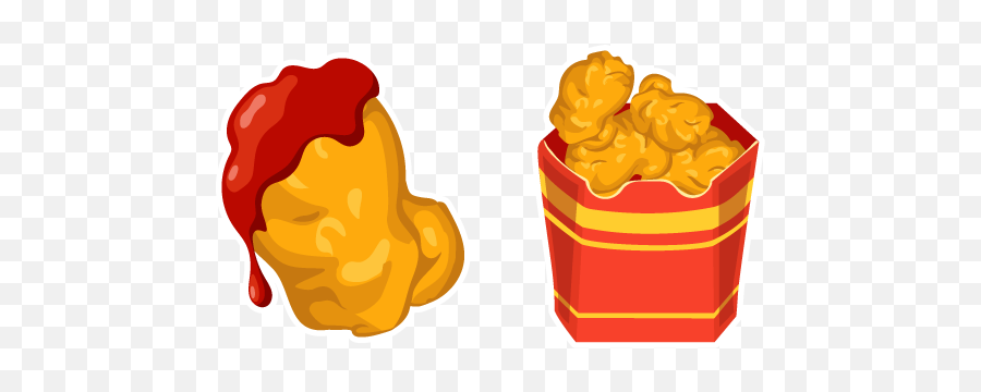 Chicken Nuggets Cursor U2013 Custom - Language Png,Chicken Nugget Transparent