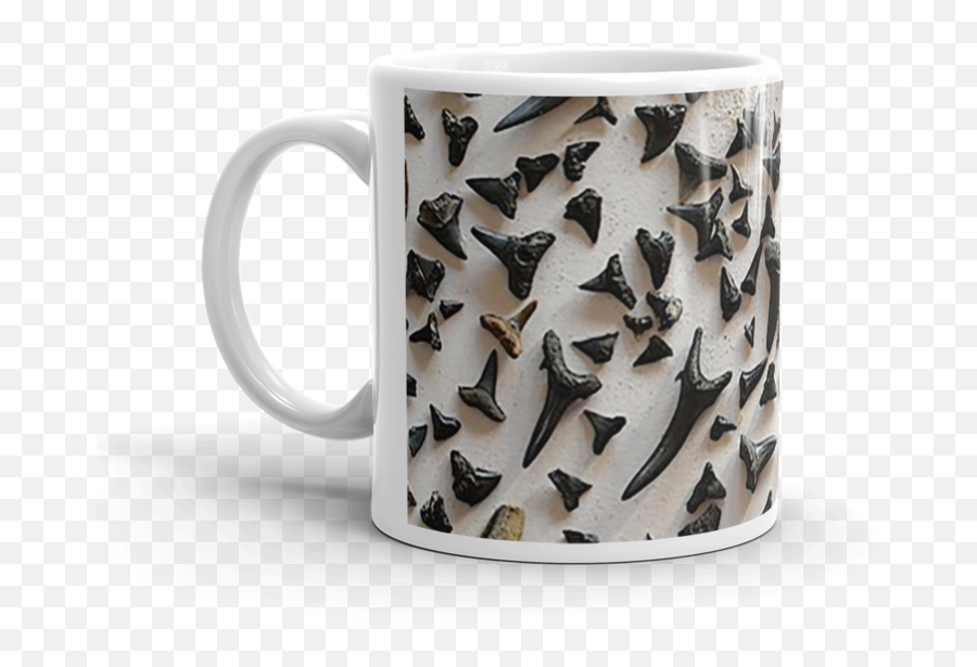 Shark Teeth Mug U2013 Matlock Trading Company - Serveware Png,Shark Teeth Png