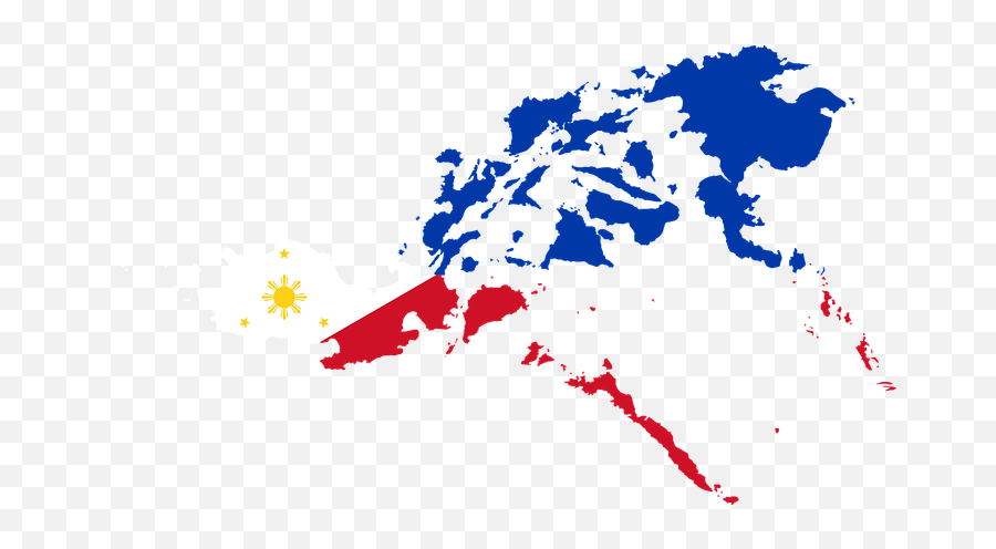 Download Hd Philippines Flag Overlapping - Map Of Constitutional Reform Logo Philippines Png,Philippines Flag Png