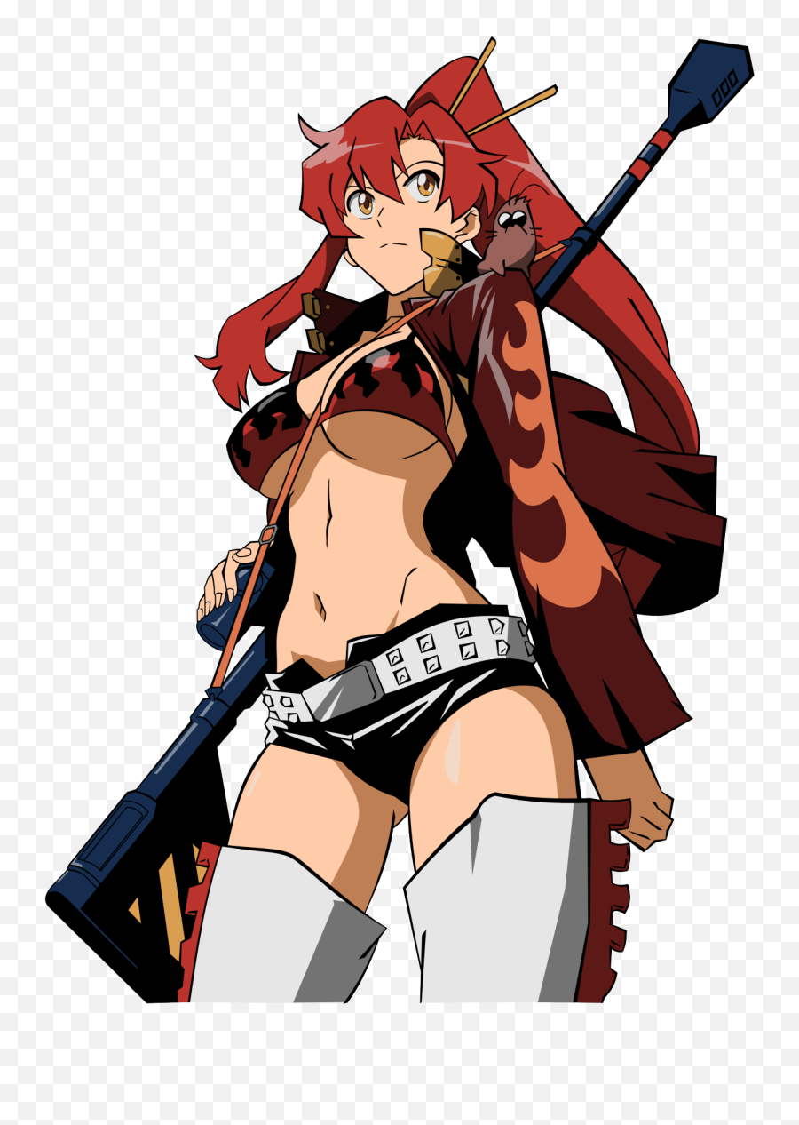 Yoko Littner - Tengen Toppa Gurren Lagann Yoko Littner Png,Yoko Littner Png