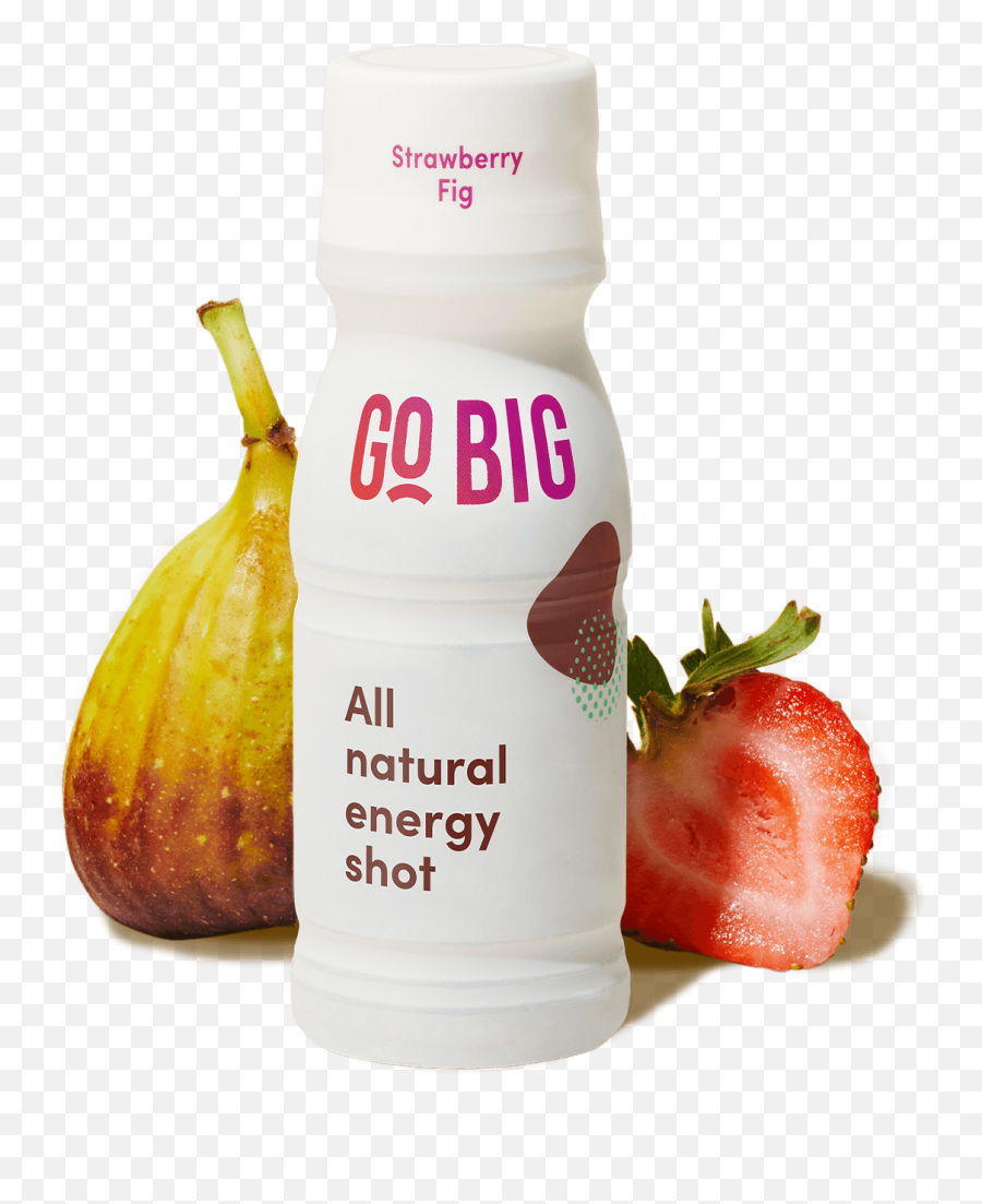 Shop The Strawberry Fig Energy Shot - Go Big Energy Shot Png,Fig Png