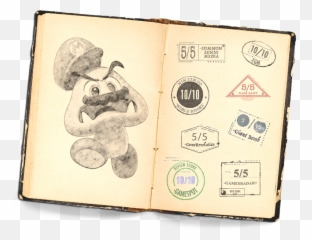 Draw Mario And Cappy Png - Cinco Jotas Padre Damián,Cappy Png