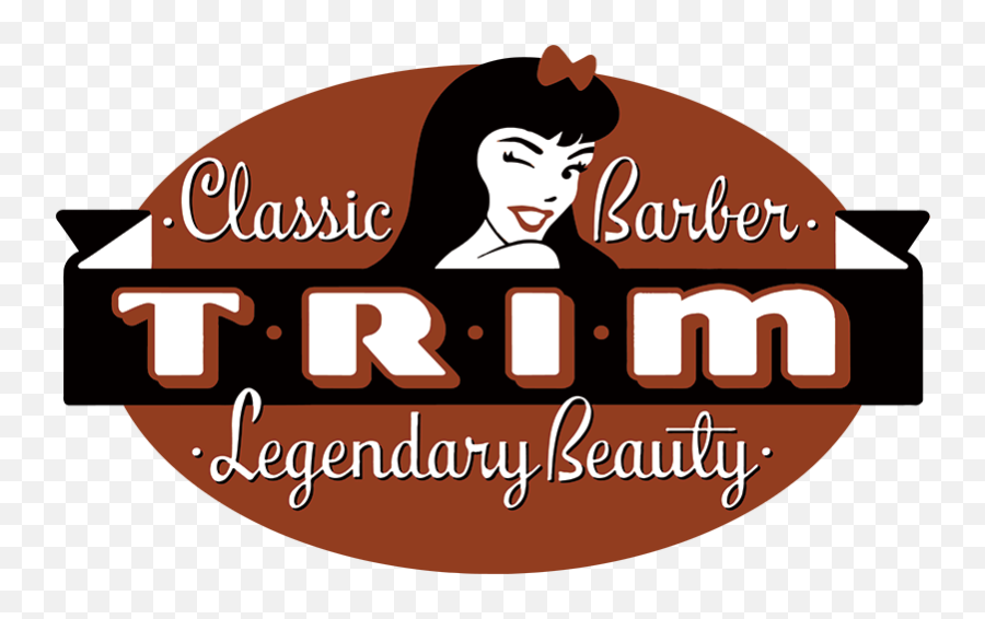 Trim Classic Barber U0026 Legendary Beauty - Hair Design Png,Barber Logo Png