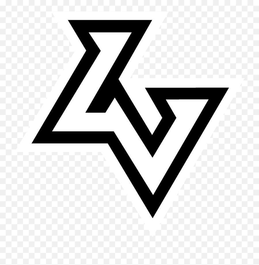 Download Las Vegas Outlaws Logo Black And White - Triangle Las Vegas Aces Logos Png,White Triangle Transparent Background