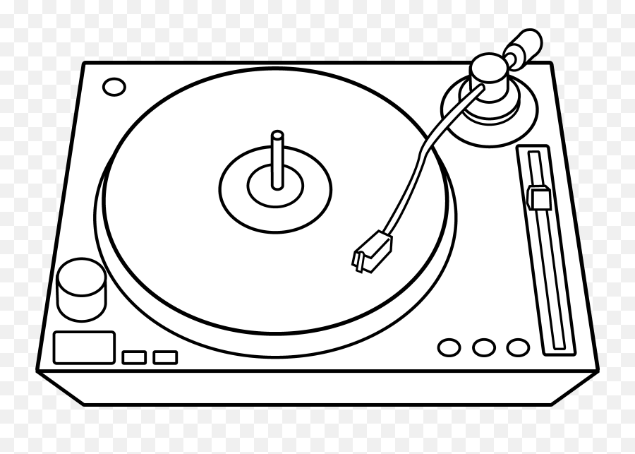 Free Dj Transparent Background - Draw A Dj Turntable Png,Dj Transparent