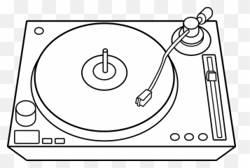 Free Dj Transparent Background - Draw A Dj Turntable Png,Dj Transparent