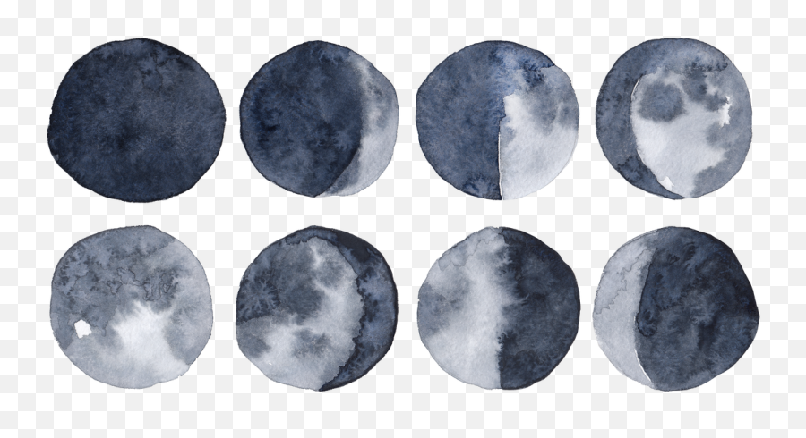 2019 Moon Phase Calendar With - Moon Phase Transparent Png,Moon Phase Png
