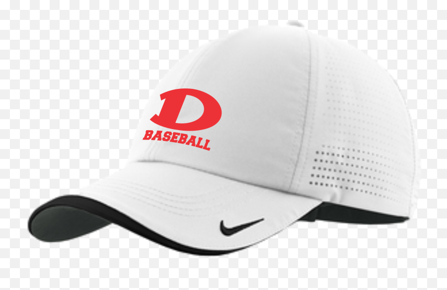 Image Of Nike Golf Dri - Fit Swoosh Perforated Cap Custom Baseball Cap Png,White Swoosh Png