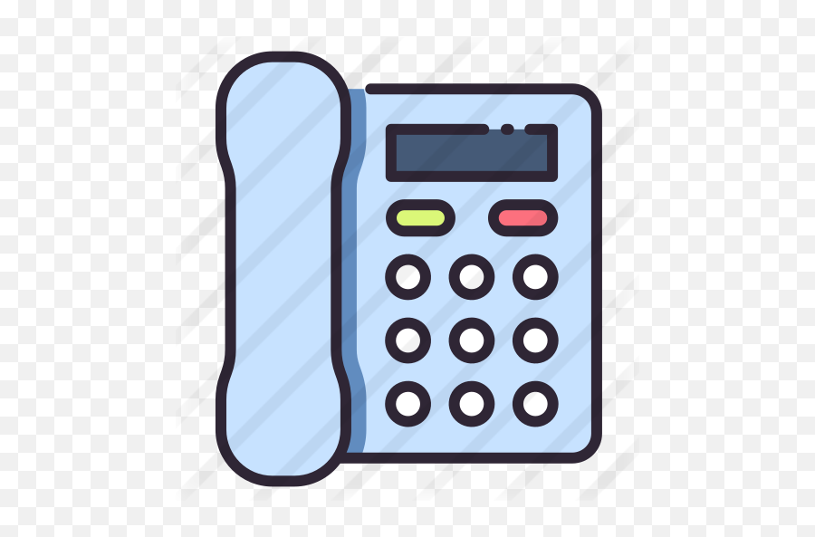 Telephone - Free Communications Icons Calculator Png,Telephone Icon Blue