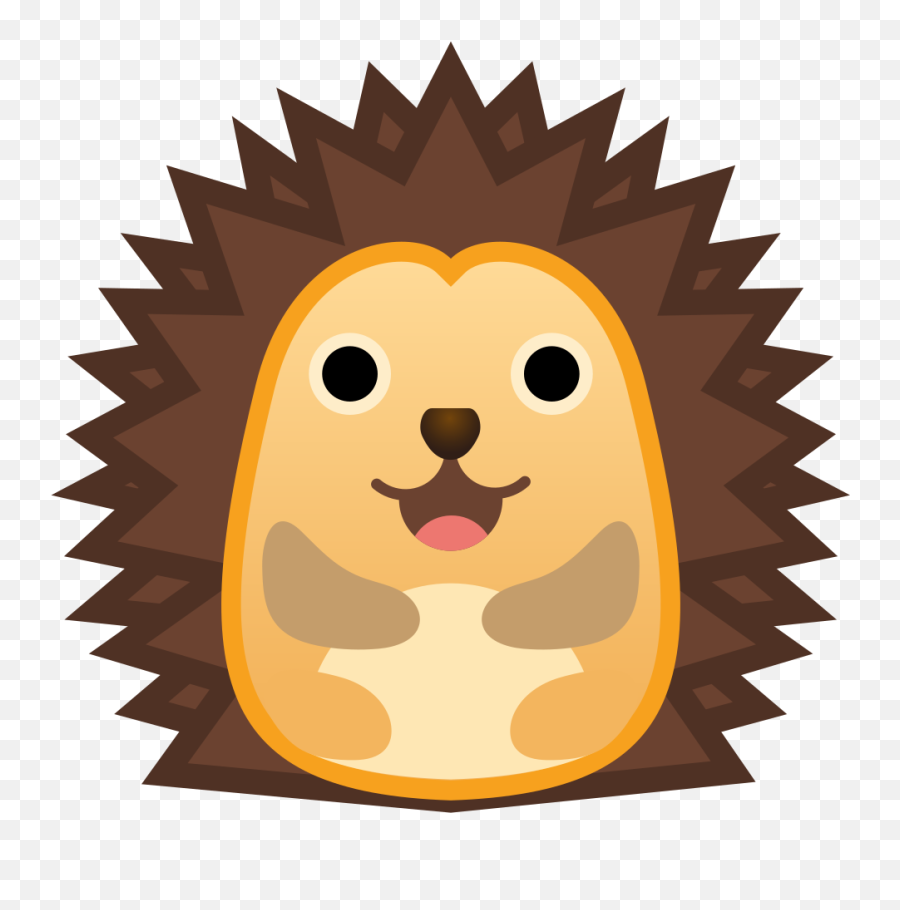 Hedgehog Icon Noto Emoji Animals Nature Iconset Google - Hedgehog Emoji Png,Sonic Folder Icon