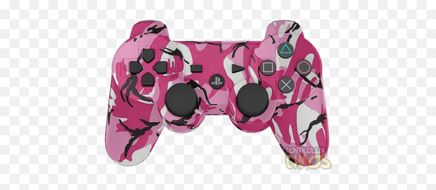 Pink Camo - Ps3 Controller Pink Camo Png,How To Change Ps3 Icon Colors