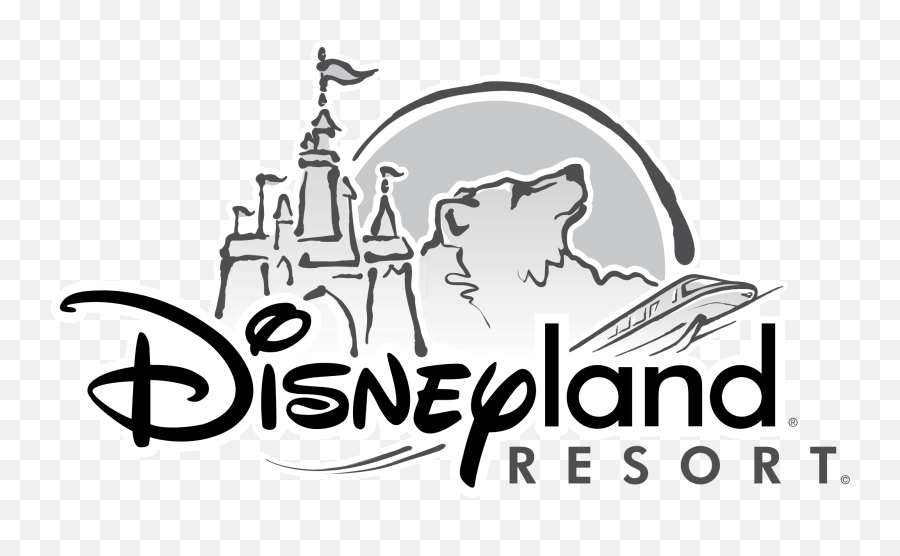 Disneyland Resort Logo Png Transparent U0026 Svg Vector - Walt Disney Company Logo Vector,Disneyland Png