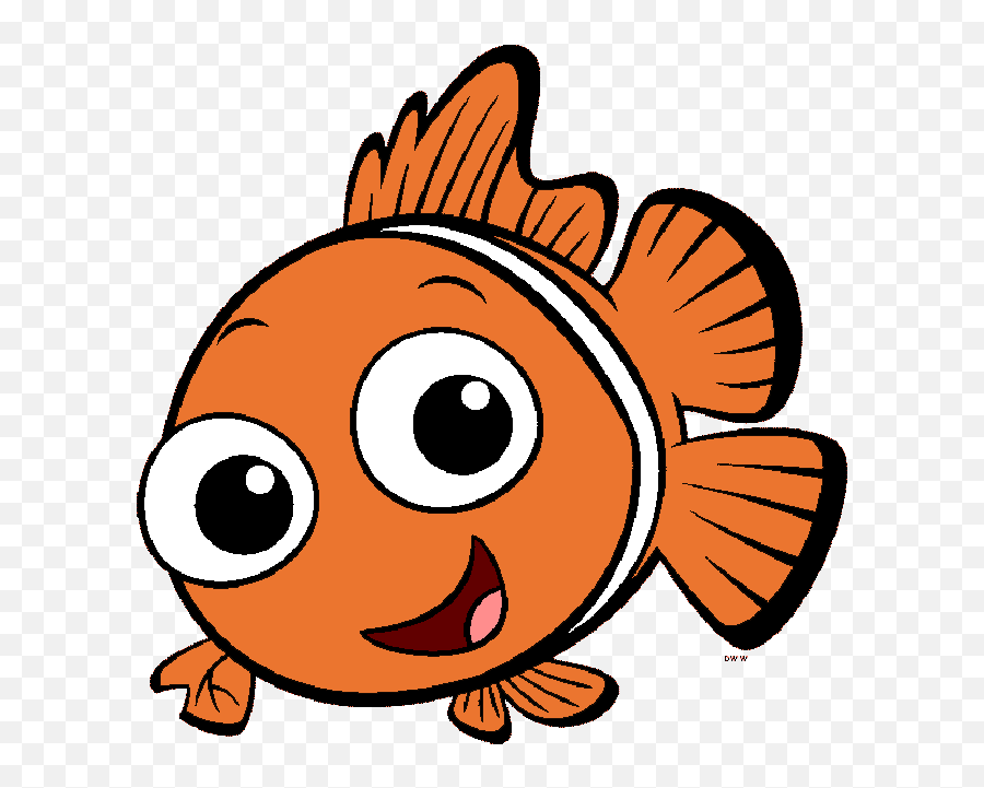Library Awesome Nemo Characters - Nemo Drawing Png,Nemo Png