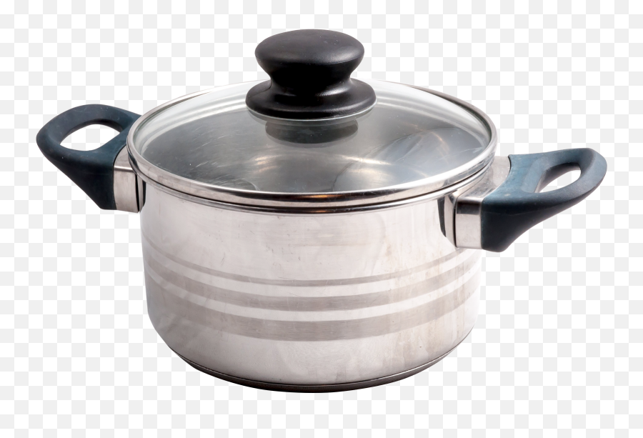 Stainless Steel Cooking Pot Png - Stainless Steel Kitchen Items Png,Steel Png