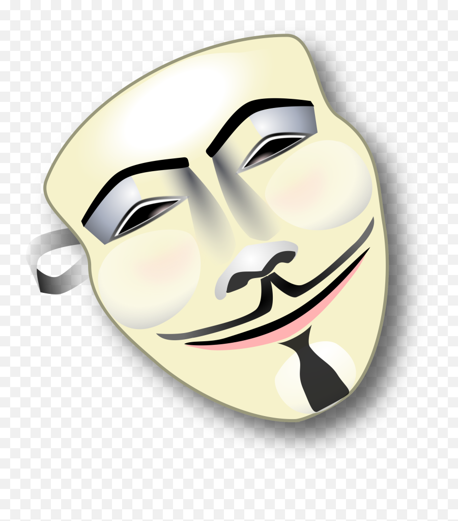Hd Hacker Clipart Guy Fawkes Mask - Guy Fawkes Mask Png,Anonymous Mask Png