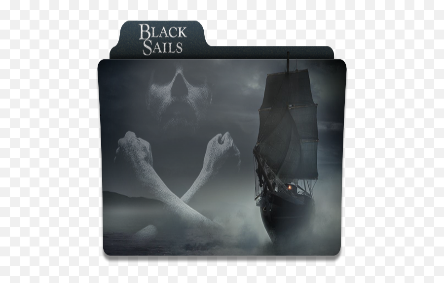 Black Sails Tv Series Folder - Black Sails Season 1 Folder Icon Png,Tv Series Icon