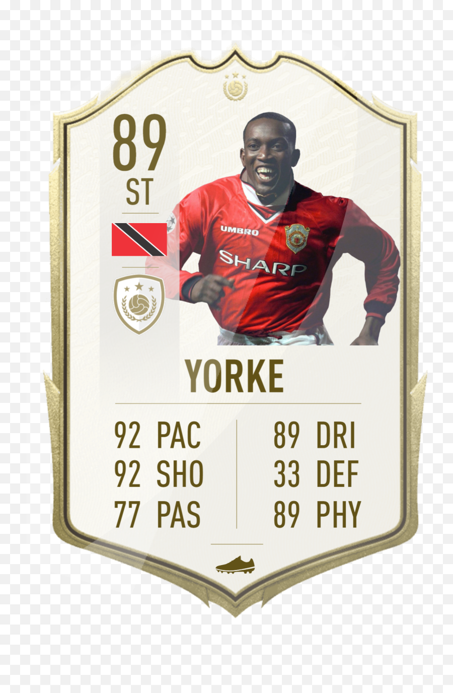 Would Love A Dwight Yorke Icon Card In - Card Fifa 21 Png,Treble Icon