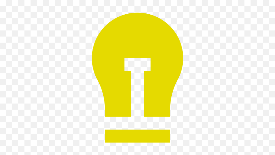 Yellow Light Bulb Icon - Icono Luces Led Png,Pro Tip Icon