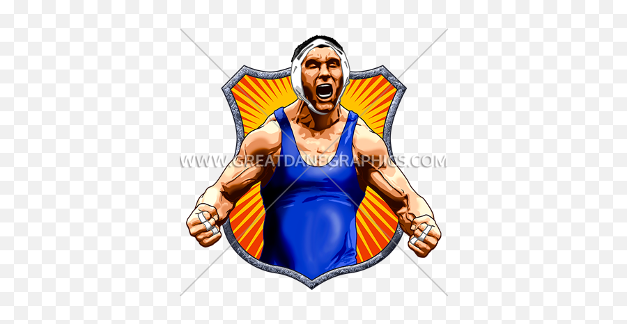 Wrestling Victory Production Ready Artwork For T - Shirt Basketball Player Png,Wrestler Png