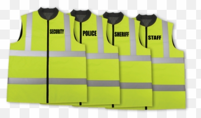 Reflective Safety Vest With Id - Clothing png