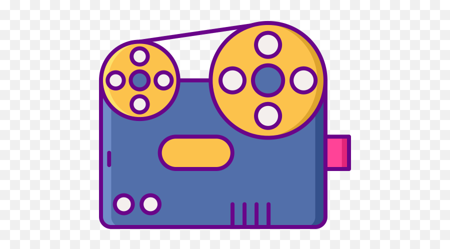 Movie Projector - Free Cinema Icons Dot Png,Gamecube Logo Icon