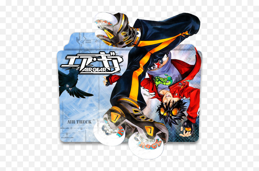 Air Gear Icon Folder By Thiagolxxx - Air Gear Art Png,What Does The Gear Icon Look Like