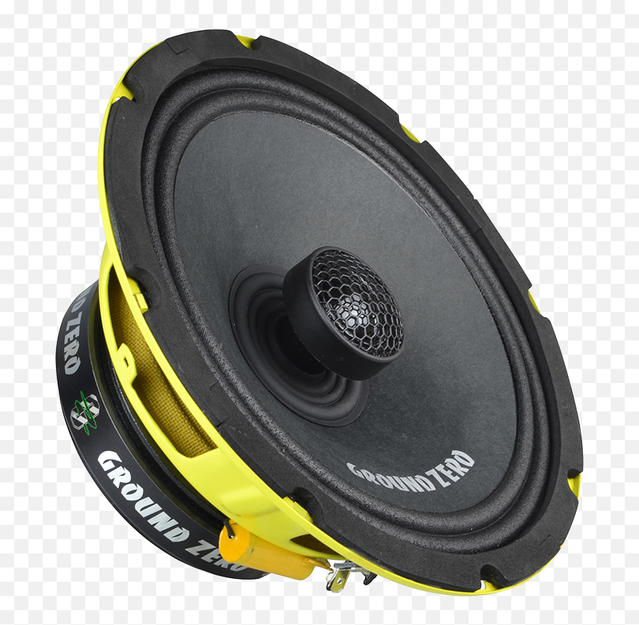 Ground Zero Yellow Basket Gzcf 80spl 8 2 - Way Coaxial Ground Zero Ground Zero Inch Speakers Coaxial Loudspeaker Png,Odyssey Zenith Icon