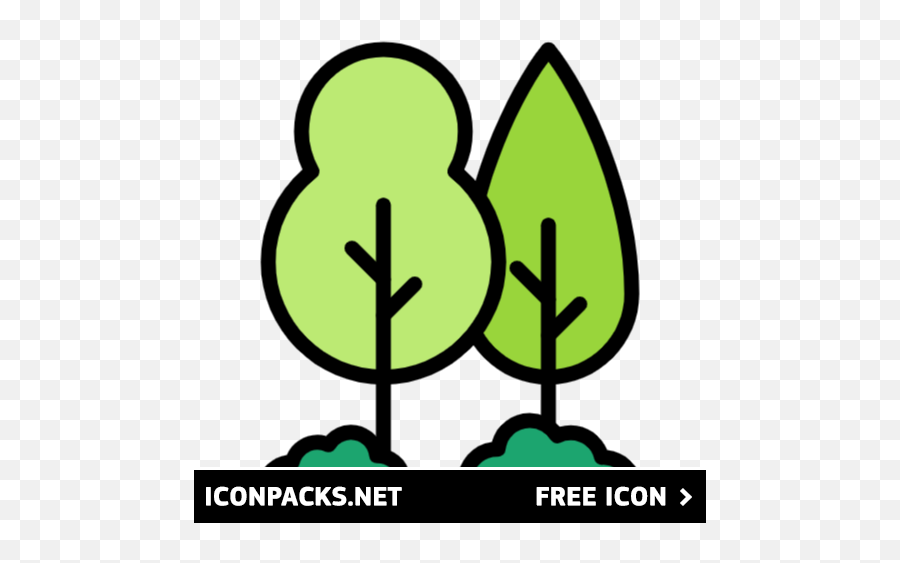 Free Park Trees Icon Symbol Png Svg Download - Vegetation Icon,Warehouse Icon Free