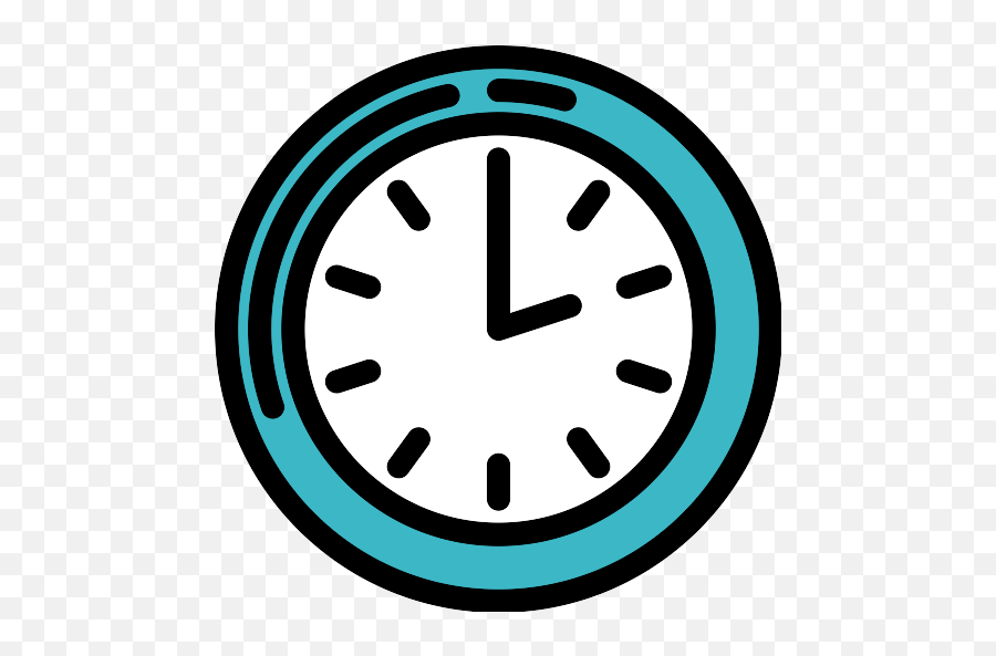 Clock Vector Svg Icon 14 - Png Repo Free Png Icons Horloge Free,Clock Icon Transparent Background