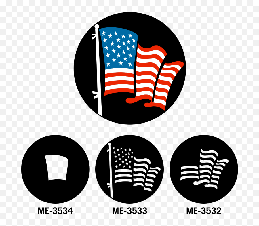 American Flag - Blue Pair With Me3532 And Me3533 Clip Art Png,American Flag Logo