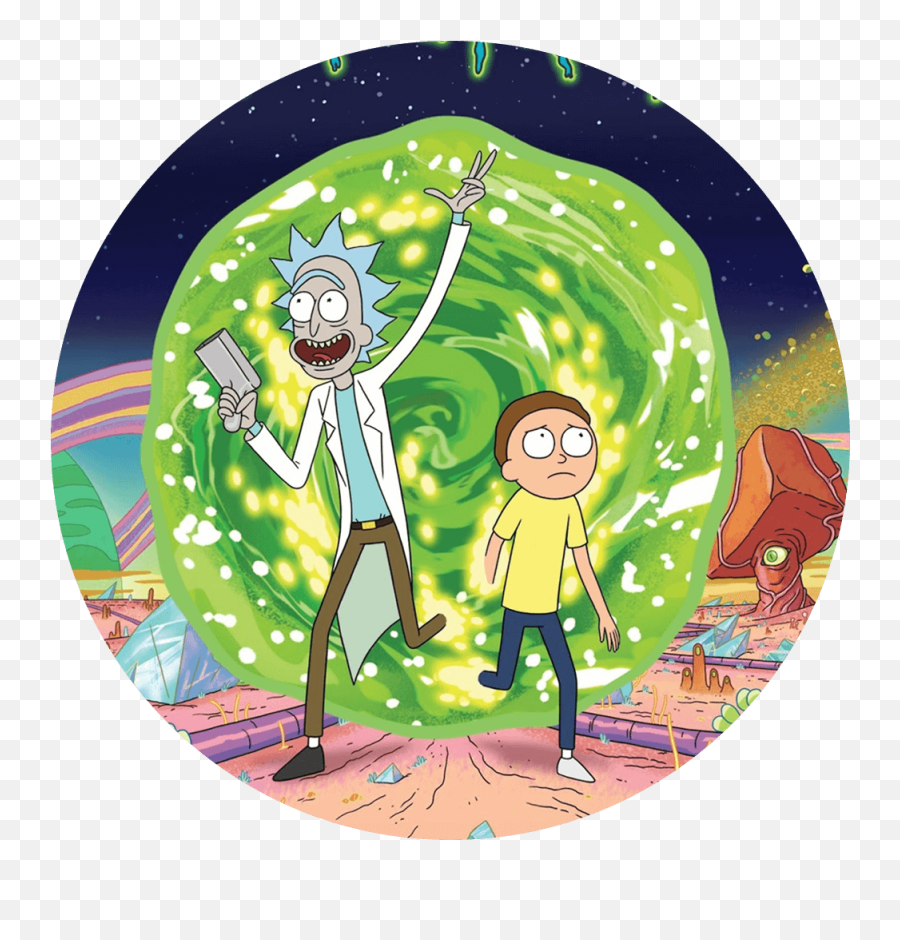 Paris Hilton Semaine - Rick And Morty Wallpaper 4k Png,Morty Smith Icon