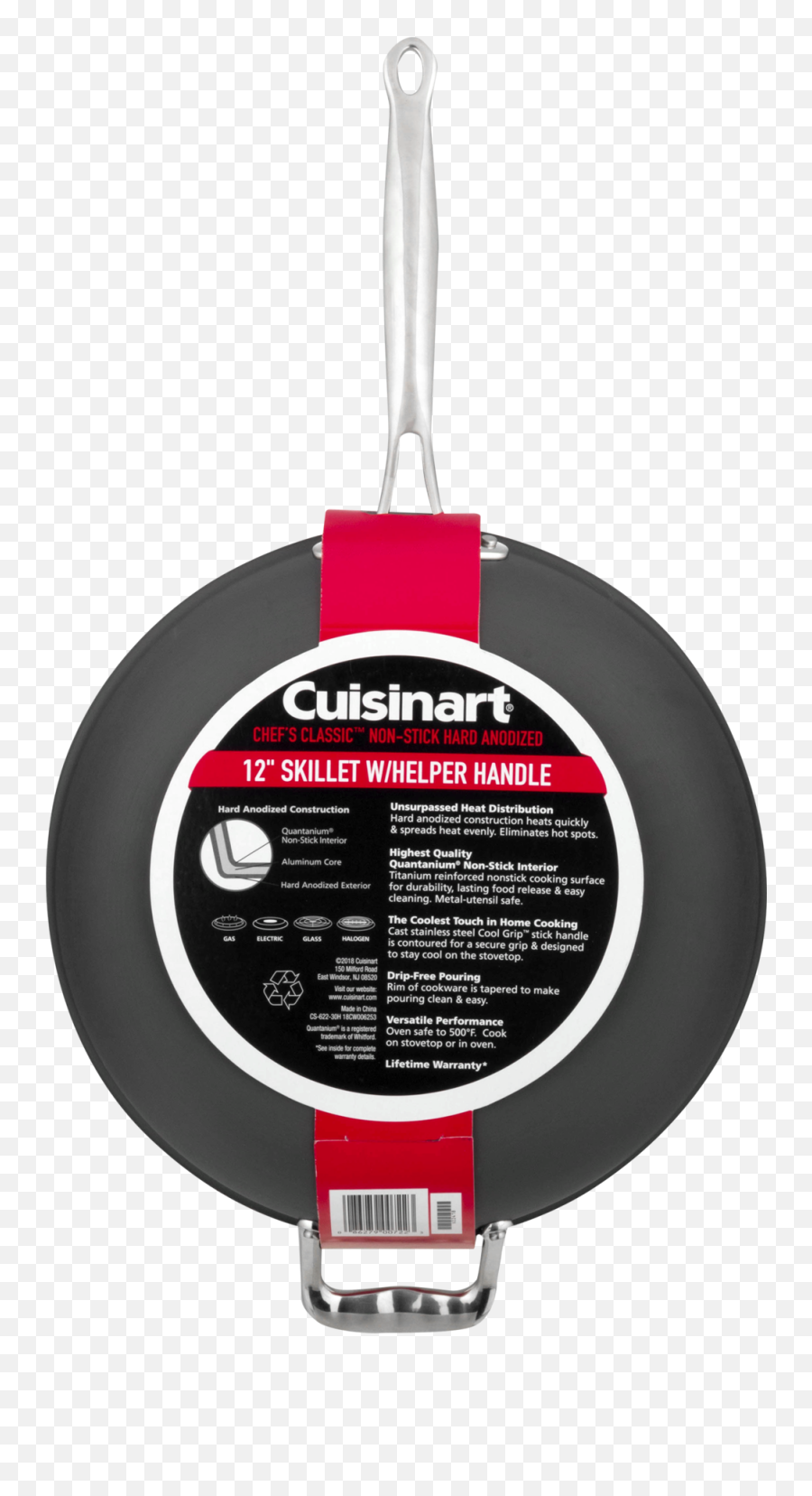 Cuisinart 12 Open Skillet With Helper Handle - Walmartcom Fishing Rod Png,Skillet Png