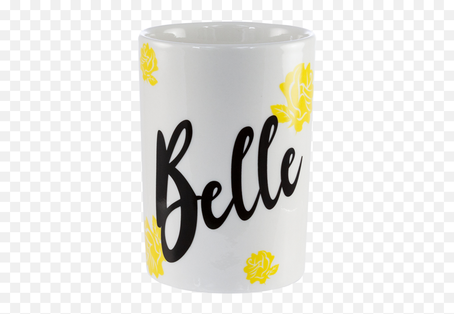 Disney - Beauty And The Beast Belle Gold Rose Pinache Mug Coffee Cup Png,Beauty And The Beast Rose Png