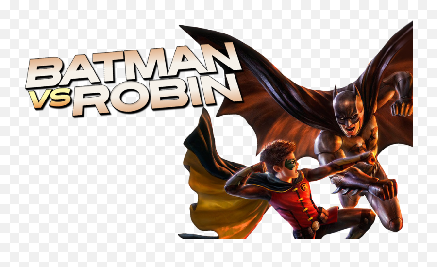 Picture - Batman Vs Robin Logo Png,Batman And Robin Png