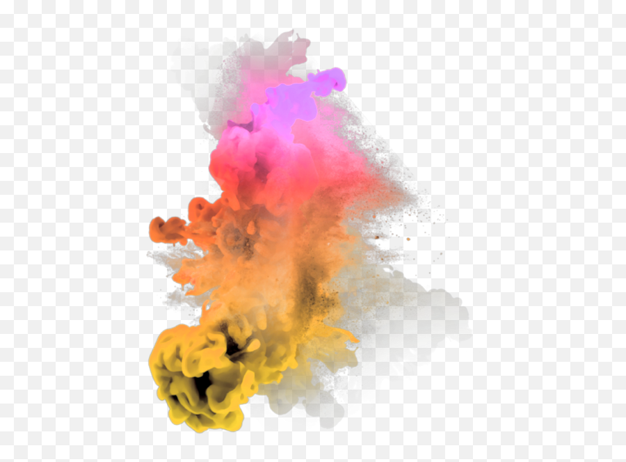 Colours Ftestickers - Background Smoke Png For Picsart,Yellow Smoke Png -  free transparent png images 