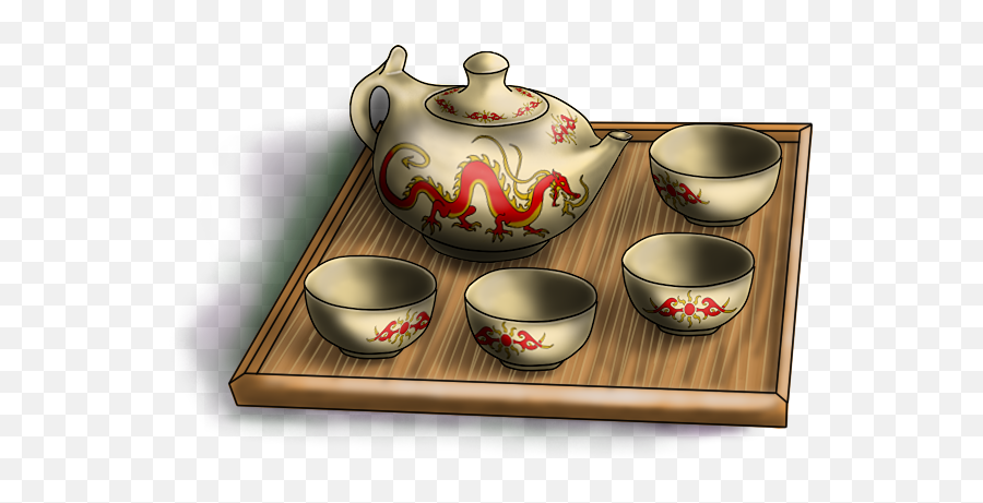 Chinese Tea Set Png 1 Image - Chinese Tea Set Png,Tea Set Png