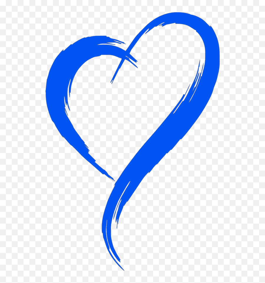 Heart Png Images Hd Clipart - Full Size Clipart 2038019 Brush Stroke Heart Png,Blue Heart Png