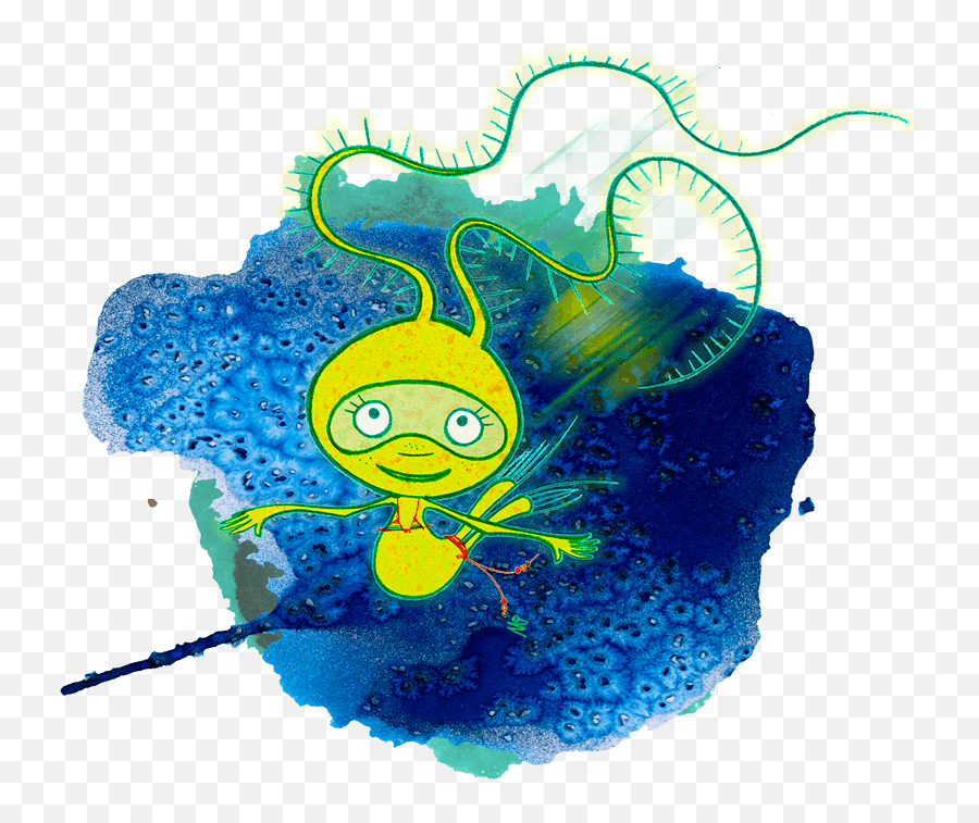 Download Hd Plankton Illustration Transparent Png Image - Illustration,Plankton Png