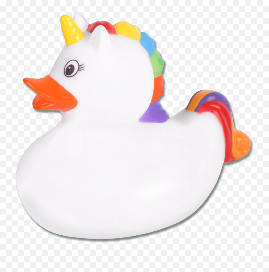 Rainbow Unicorn Bath Duck - Duck Png,Rubber Duck Png
