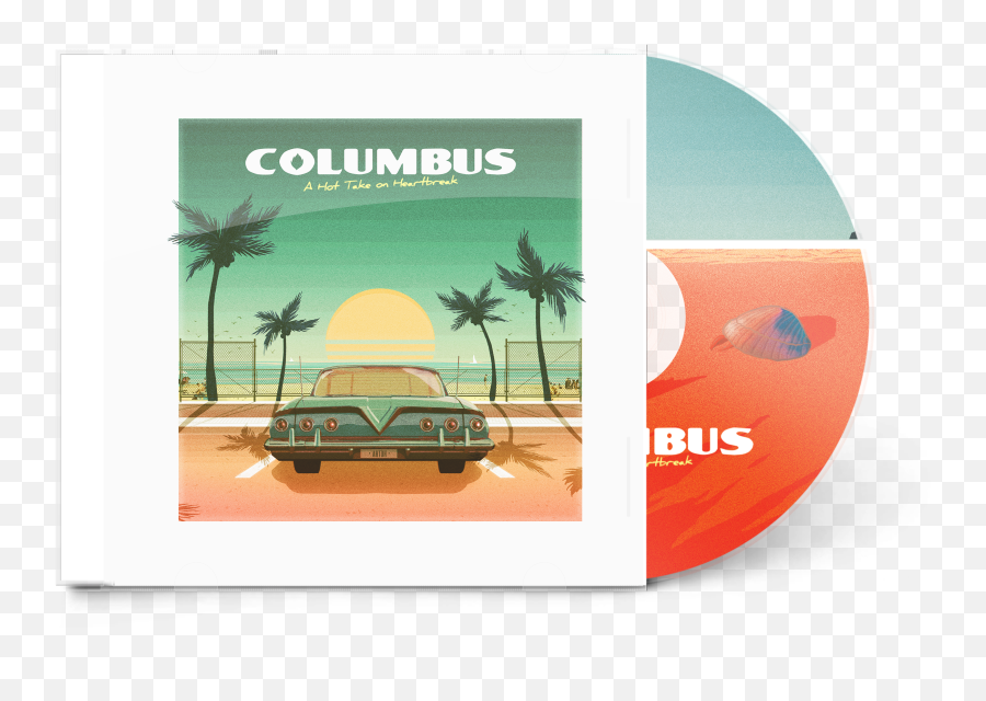 Download Columbus Cd Case Mock Vu003d1521507545 - Columbus A Hot Columbus A Hot Take On Heartbreak Png,Cd Case Png