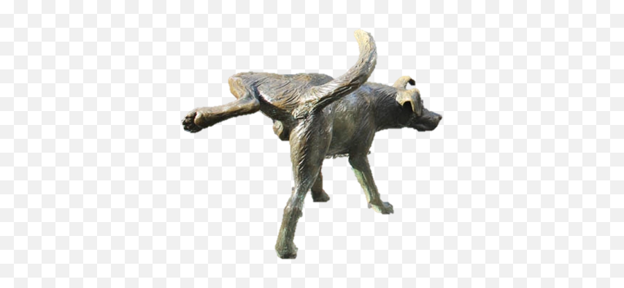 Png Download Bronze Peeing Dog - Bronze Sculpture,Pee Png