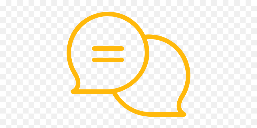 Bubble Chat Comments Communication - Chat Icon Yellow Png,Comment Icon Png
