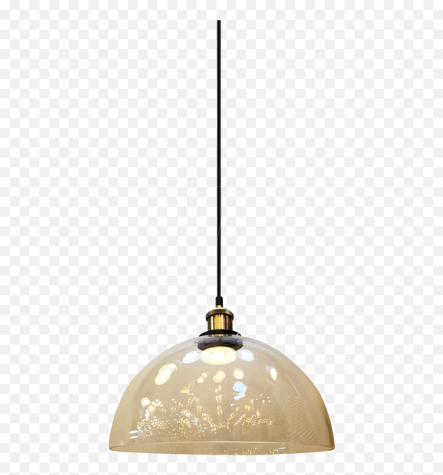 Glass Pendant Light Transparent V Tac - Vintage Hanging Lamp Transparent Png,Hanging Light Png