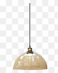 Glass Pendant Light Transparent V Tac - Vintage Hanging Lamp png