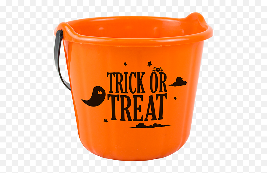 Halloween Trick Or Treat Bucket - Halloween Trick Or Treat Basket Png,Trick Or Treat Png