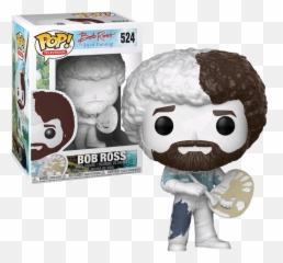 Bob Ross Diy Funko Pop Vinyl Figure - Funko Pop Bob Ross Png,Bob Ross Png