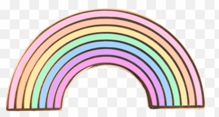 Pastel Rainbow Lgbt Pride Hard Enamel Png