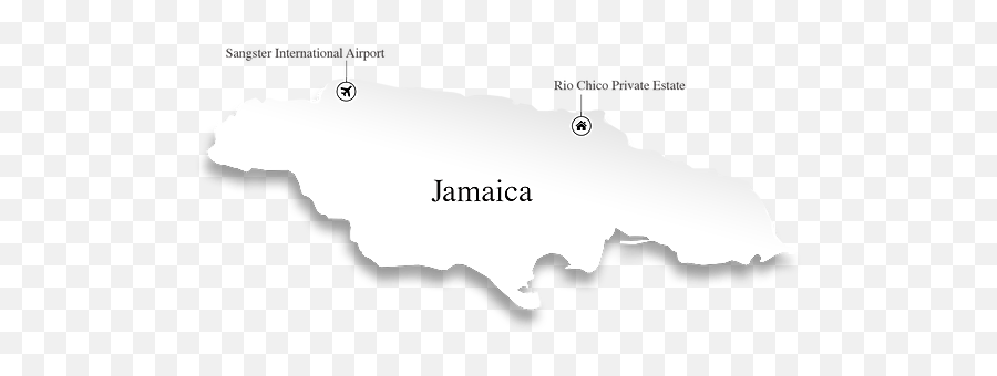 Rio Chico Private Estate Villa - Jamaica Map Of Jamaica Transparent Png,Jamaica Png